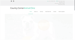 Desktop Screenshot of countrycorneranimalclinic.com